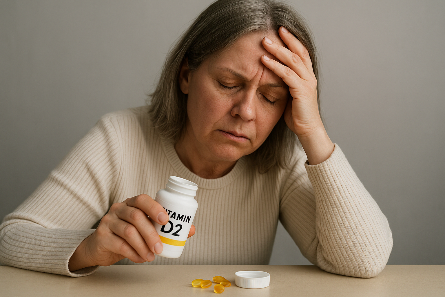 Forskning avdekker uventet nedside ved vitamin D2-tilskudd